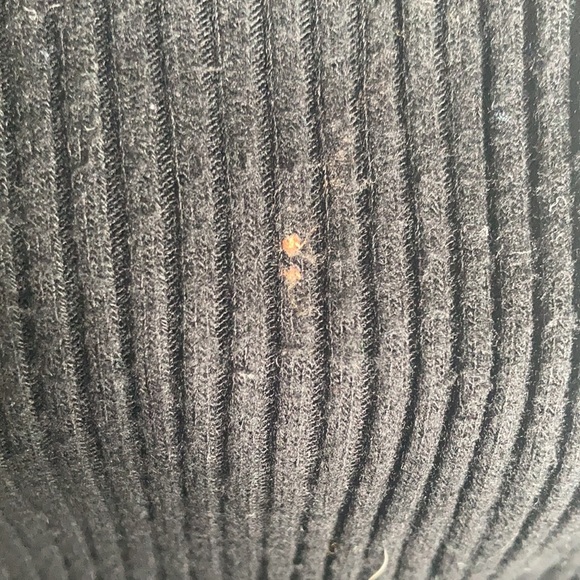 Leset Pointelle Drawstring Wide Leg Pant in Black - Picture 3 of 3